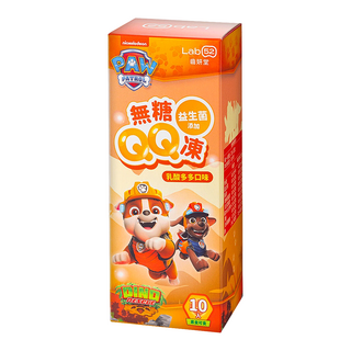 Lab52 齒妍堂 汪汪隊 無糖QQ凍系列 10條, 多多, 1盒, 200g