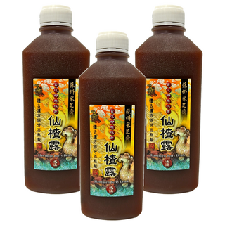 蘇州采芝齋 仙楂露, 930ml, 3瓶
