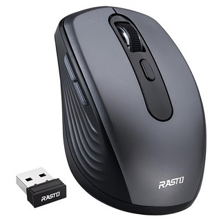 RASTO 銀翼六鍵式超靜音無線滑鼠, RM29, 銀翼