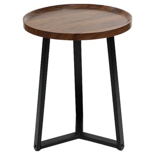 FAmILyLIFE 生活 木冶山居 Carmel三軸圓形茶几 直徑50 x 60cm 3.4kg, 胡桃木