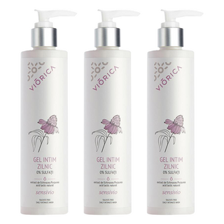 VIORICA 保濕保濕平衡私密潔淨露 紫錐花, 250ml, 3瓶