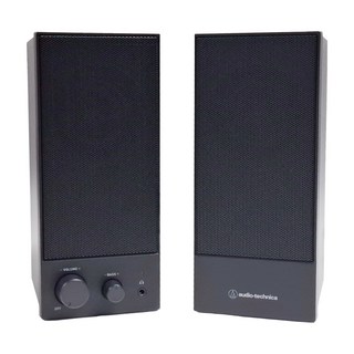 audio-technica 鐵三角 主動式喇叭 原廠保固, AT-SP105, 黑色