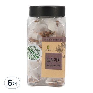 자연애 도라지차, 1g, 20개입, 6개