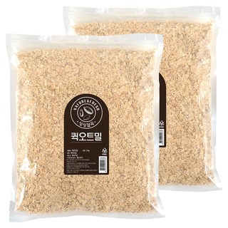 월드그린 싱싱 퀵오트밀, 3kg, 2개