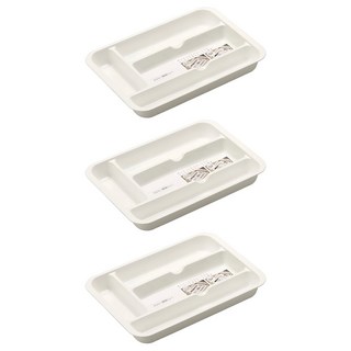 inomata Major系列 餐具收納盒 日本製造, 0070, 3個