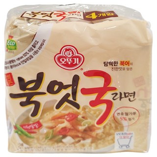 OTTOGI 不倒翁 明太魚湯拉麵 110g, 4包