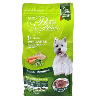 LCB 藍帶廚坊 健康挑嘴狗糧, 羊肉蔬果配方, 1.5kg, 1袋