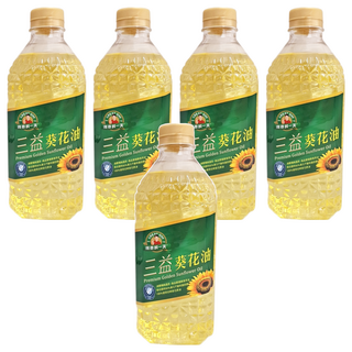 得意的一天 三益葵花油, 1.58L, 5瓶