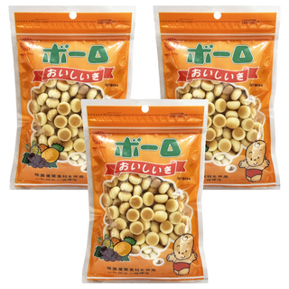 旺揚 乳兒蛋酥 餅乾, 水果風味, 90g, 3包