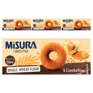 MiSURA 原味全麥甜甜圈, 230g, 4盒