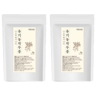 한방선생 유기농 작두콩차 티백, 1g, 30개입, 2개