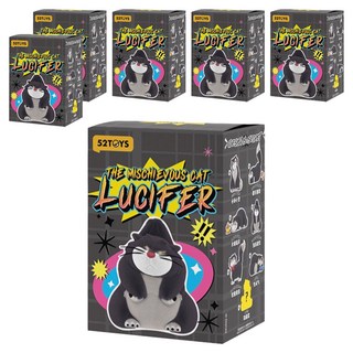 52TOYS 迪士尼 壞貓貓路西法 盲盒6件組, 1套
