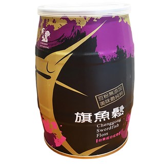 KUROSHIO OF TAITUNG 黑潮旗跡 新港區漁會 頂極新港旗魚鬆, 250g, 1罐