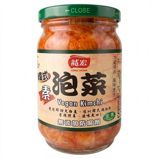 龍宏 韓式泡菜, 380g, 1罐