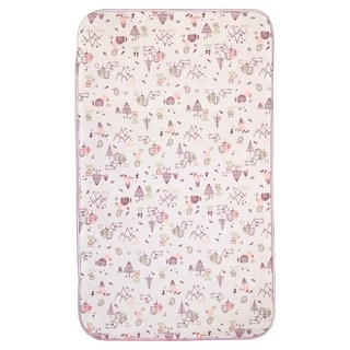 奇哥 彩繪床邊床透氣床墊, 粉色, 1個