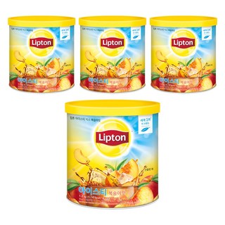 립톤 아이스티 믹스 복숭아맛, 1.2kg, 1개입, 4개