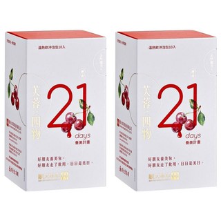 順天本草 芙蓉之四物養美計畫 溫熱飲沖泡包 21天養美計畫, 10包, 24g, 2盒