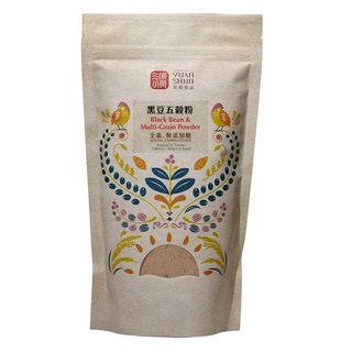 源順食品 黑豆五穀粉 全素 無添加糖, 500g, 1包