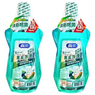 Shallop 刷樂 護理漱口水特惠組, 750ml, 2瓶
