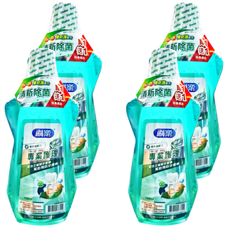 Shallop 刷樂 護理漱口水特惠組, 750ml, 4瓶