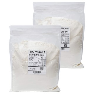嘉禾牌 黃僑高筋麵粉, 3kg, 2包