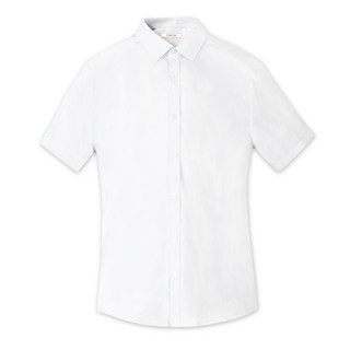 男款彈性短袖襯衫