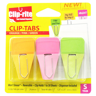 VELOS 尺寸3色文書夾, 橘色 粉色 綠色, 1組