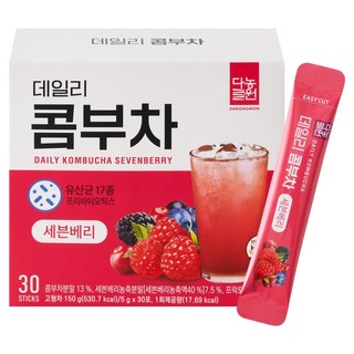 Danongwon每日康普茶七莓, 5g, 30條, 1盒