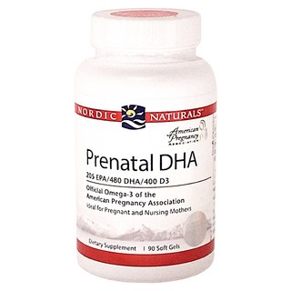 Nordic Naturals 好孕到魚油加強膠囊 205 EPA/480 DHA/400 D3, 90顆, 1罐