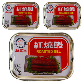 新宜興 紅燒鰻 100g x 三罐入, 1組