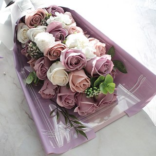 MORIANN 香皂花束, 紫色