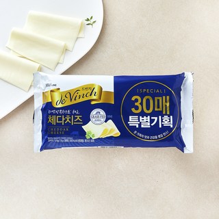 남양유업 드빈치 자연방목 체다치즈, 17g, 30개입, 1개