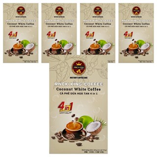 ROCK-KING 越南悶蒸萃取椰子咖啡, 5個, 20g, 12個裝