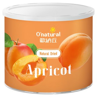 O'natural 歐納丘 純天然土耳其杏桃乾, 無添加糖、防腐劑、人工添加物，低卡路里, 250g, 1罐