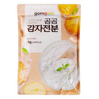 gomgom 馬鈴薯澱粉, 1kg, 1包