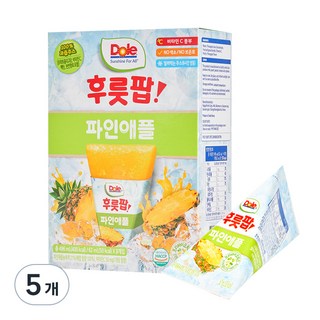 Dole 都樂 鳳梨果汁冰棒 8入, 62ml, 5個