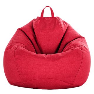 舒適懶骨頭沙發 70 x 80 cm, 經典紅