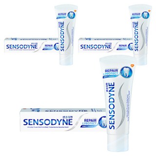 SENSODYNE 舒酸定 進階護理專業修護牙膏, 100g, 3條