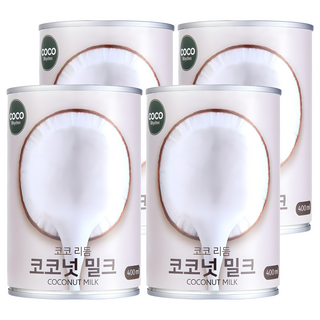 Cocorhythm 椰奶, 4個, 400ml