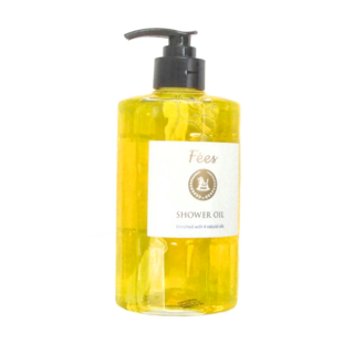 Fees BEAUTE 莫內花園沐浴油 持香版, 含多種天然植物油滋潤成分, 520ml, 1瓶