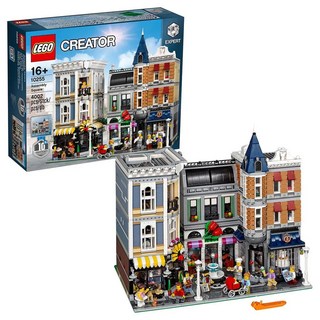 LEGO 樂高 創意系列 積木 10255 Assembly Square, 混和顏色, 1盒