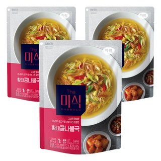 더미식 황태콩나물국, 350g, 3개