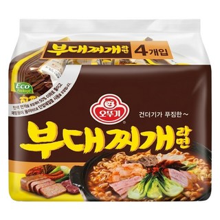 OTOKI 不倒翁 部隊鍋拉麵 130g, 4包