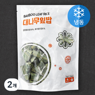 랜시 대나무잎밥 (냉동), 1kg, 2개