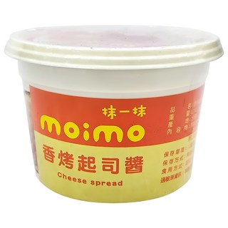 moimo 抹一抹 香烤起司抹醬, 230g, 1罐