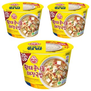 OTTOGI 不倒翁 明太魚湯飯, 3入