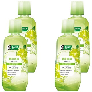 DARLIE 好來 酷爽青檸漱口水，含天然青檸精華，有助去除99.9%細菌, 500ml, 4瓶