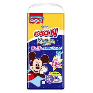 GOO.N 大王 12小時超吸收褲型尿布 13~28kg, XXL, 30片