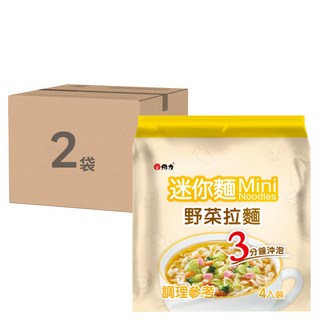 維力 迷你野菜拉麵 80g, 8包
