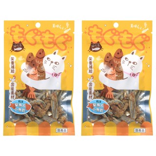 貓吃魚 零食, 柴魚片小魚乾, 20g, 2包